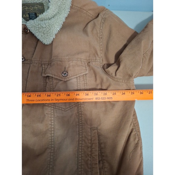 Arizona XXL Corduroy Sherpa Lined Coat - Picture 4 of 7